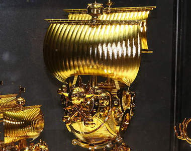 黃金版千陽號　這種一看就知道擺在家裡會招財進寶