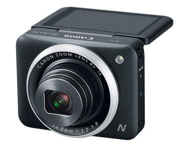 12月上架《Canon Powershot N2》螢幕終於可以上翻180度了