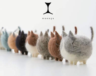 萌萌的《貓咪羊毛氈》根本是Pusheen嘛～