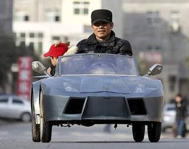 自製《藍寶堅尼》爺爺原來也是神人來著.....