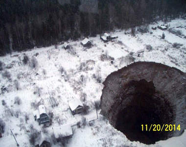 俄羅斯再現《天坑》跟前幾天出現的幽浮有關嗎?