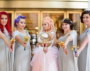 《美少女戰士主題婚禮》真的是可愛浪漫又俏皮