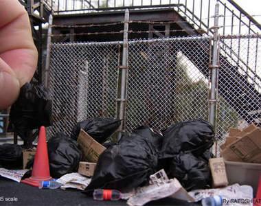 《迷你模型造景》城市的小角落就在情景師的手中