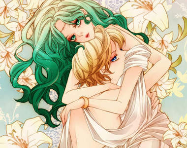 sizh詮釋《美少女戰士》天王與海王的超柔美畫風