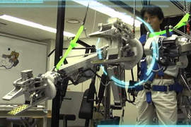 日本研發《輔助機器人》狂奔速度可達12公里 日本研發《輔助機器人》狂奔速度可達12公里