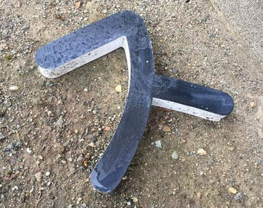 《颱風吹來的天外飛物》趴兔　以後無論飛來什麼我都不會驚訝惹ww