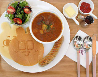 超可愛主題咖啡廳majo&sady 被兔兔熊熊收服了~(尖叫)