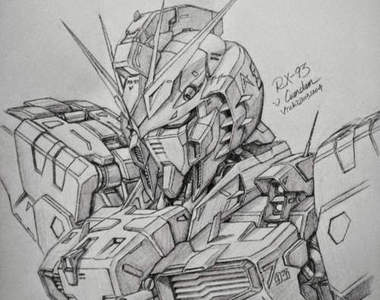 鋼彈立於大地！大陸鋼彈手繪哥「域奇」的超精緻作品