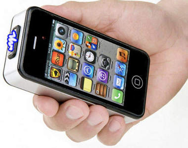 超貼身《iStun 哀鳳手機電擊器》   狼爪鹹豬手通通退散~