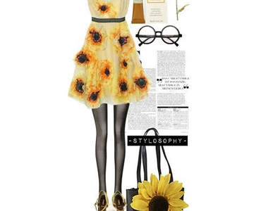 《向日葵穿搭》看起來超陽光的穿法