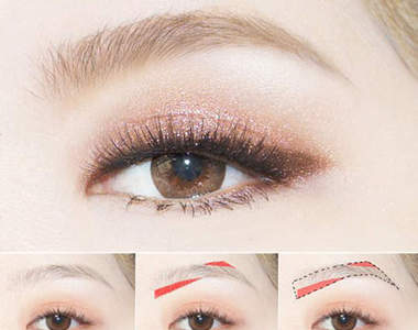 韓妞《畫眉技巧教學》兩種眉型一次滿足～