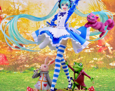 《初音未來》化身愛麗絲夢遊仙境