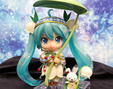 《2015雪初音figma・黏土人情報解禁》萌萌雪地精靈初音！