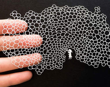 Maude White的超精細紙雕　要創作手還不能夠抖耶