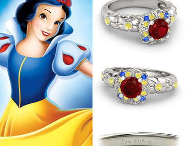 《迪士尼公主戒指》款款都讓人動心啊 ❤