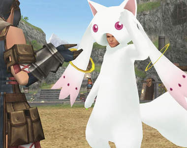 《魔物獵人小圓》真人版QB逛大街 玩家晚上一定會做惡夢?