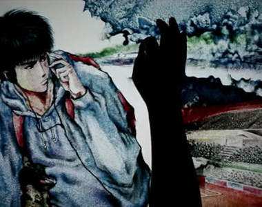 神作《動漫沙畫》我媽問我為什麼要跪在電腦前....