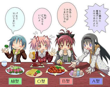 同一件事《A、B、O、AB血型》反應也太不相同啦