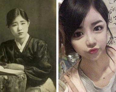 朝鮮百年前美女《張蓮紅》無整形時代的美女標準是...?