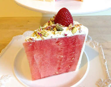 《西瓜另類料理法》做蛋糕～做披薩～怎麼吃都還是西瓜喔（？）