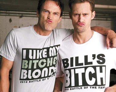 《噬血真愛True Blood》超歡樂幕後照 吸血鬼的形象都沒了...