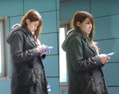 路邊抓正妹《BoBo》小香看正妹