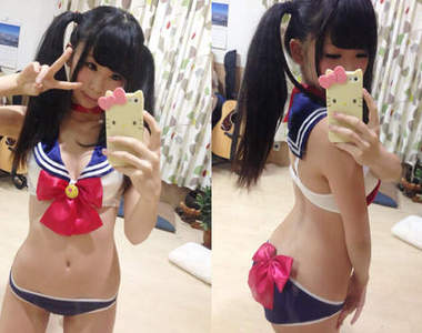 《美少女戰士內衣》五木あきら試穿再度爆紅