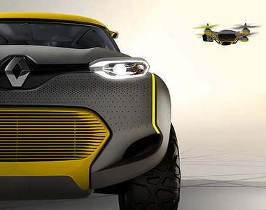 超科幻《雷諾Kwid》隨身攜帶不明飛行物體？