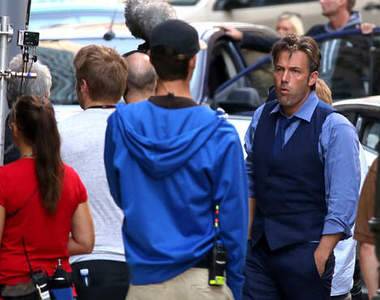 《蝙蝠俠大戰超人》片場 新偉恩少爺登場