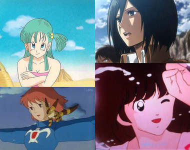 TOP 10 歷年來讓人最喜愛的動畫女主角