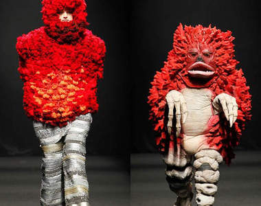 《超人力霸王》怪獸入侵時尚秀　皮古蒙裝扮將引爆流行？