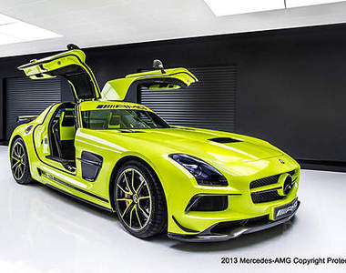 客製化《賓士SLS AMG Black Series》專屬勁裝超吸睛