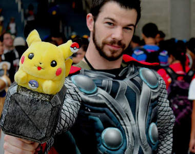 洛杉磯《ANIME EXPO》角色扮演 日美混合也太可愛