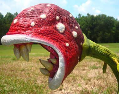 《遊戲裡的殺人植物》別以為人家是素的就很溫和(嚼)