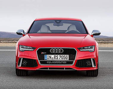 小改款《Audi RS7 Sportback》性能猛獸也有殺氣電眼