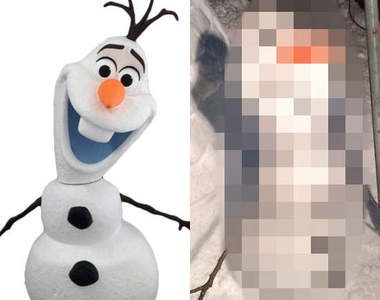 《冰雪奇緣》你想一起堆雪人嗎？網友堆雪寶神還原