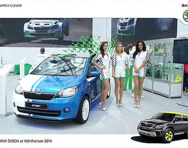 上空概念《Skoda CitiJet》可愛小車車大解放