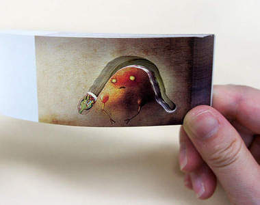 超可愛小小翻頁書　一瞬間眼睛就被書中的畫面給吸引啦