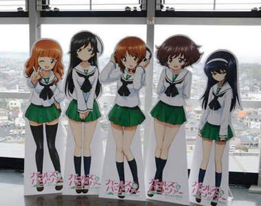 10萬人朝聖《少女與戰車祭》這就是萌觀光的極致啊~~