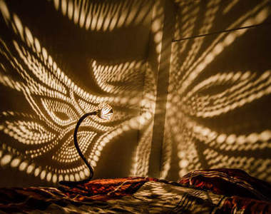 手工《精美夜燈》一開燈彷彿進入奇幻異世界