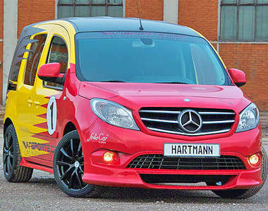 Hartman改造《賓士Citan》沒有馬蓋先一樣超吸睛