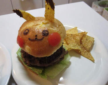 自製《皮卡丘漢堡》不用特地去日本吃了~