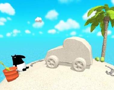 跟馬來貘一起堆沙雕車！！超潮Der～～