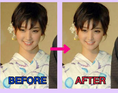 日本網友把《剛力彩芽》可愛化的PS照片