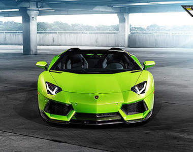 上空大牛《Lamborghini Aventador》看Vorsteiner巧手改造