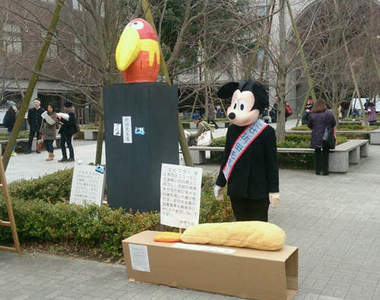 惡搞校園銅像《折田先生像》最新版登場 京都大學學生真是太有才啦ww