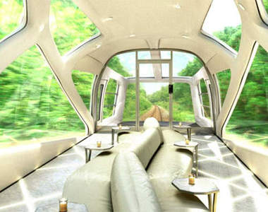 《豪華列車》未來火車像會移動的豪華飯店(✪ื‿✪ื)