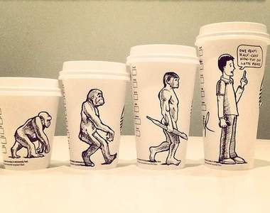 《100杯咖啡杯計畫》當杯子畫上漫畫你還捨得丟嗎？