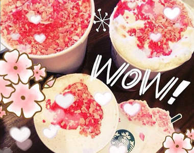 星巴克隱藏版《2014櫻花杯》要搭飛機才買的到