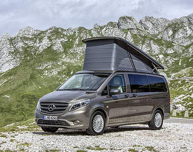 《賓士Marco Polo Activity》今天就睡在車車上吧